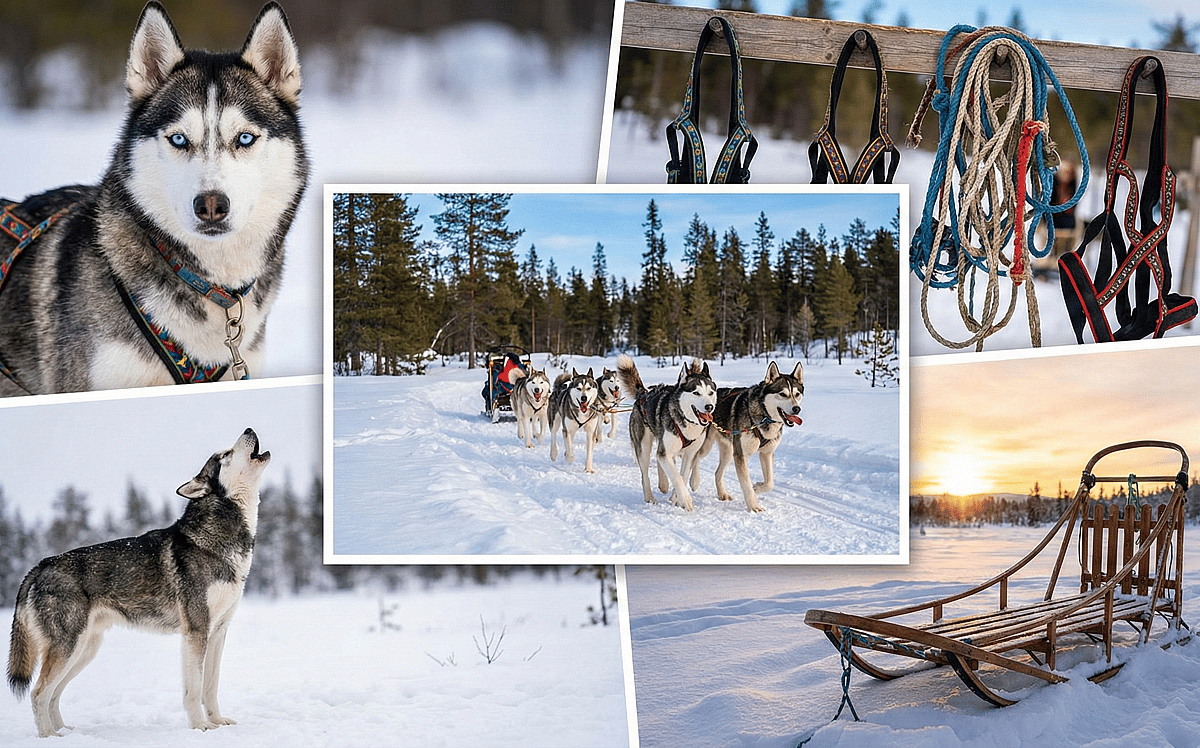 Sled Dogs word search puzzle thumbnail