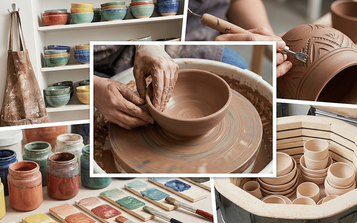 Pottery Class word search puzzle thumbnail