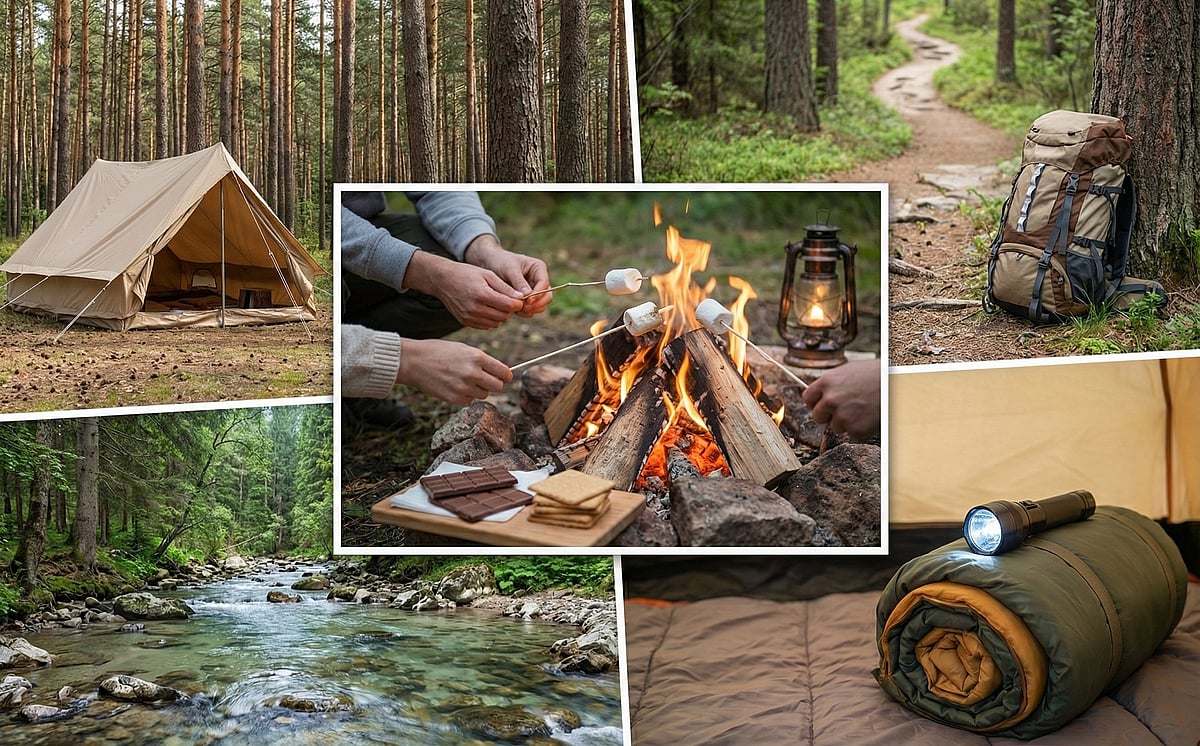 Camping Trip word search puzzle thumbnail